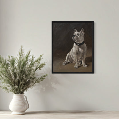 Bulldog print 50 x 40cm